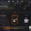 milestones screen